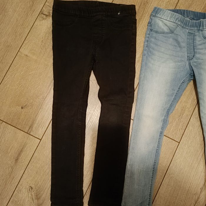 Jeansy dwie pary 110
