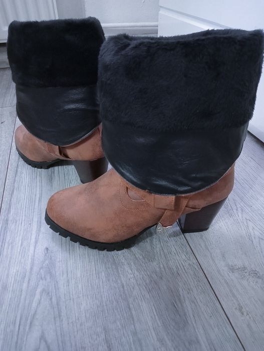 Kozaki damskie roz 38 Nowe!
