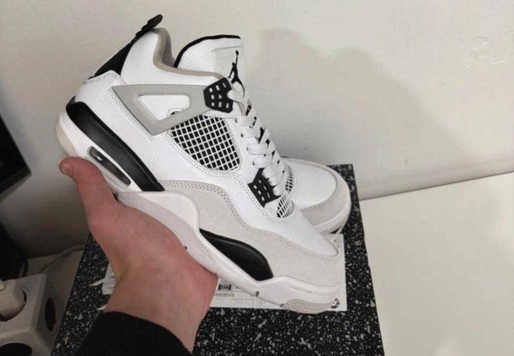 Air jordan 4 military damskie nowe sneakersy za kostke jordany 36-41