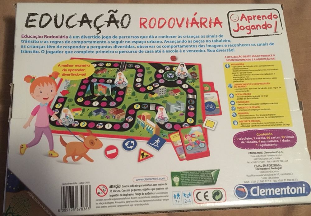 Jogo educação rodoviária