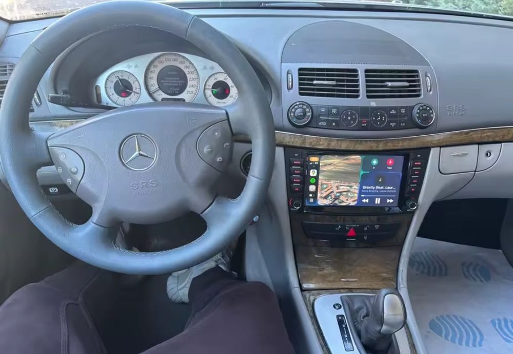 Radio Android 7" Mercedes E W211 (4+32 GB) + CARPLAY e Android auto