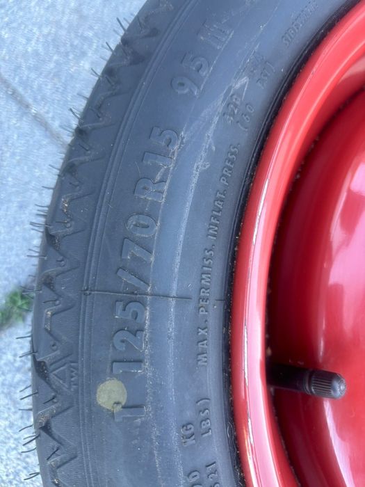 Koło Dojazdowe Opel Agila 4x100 stan Bdb