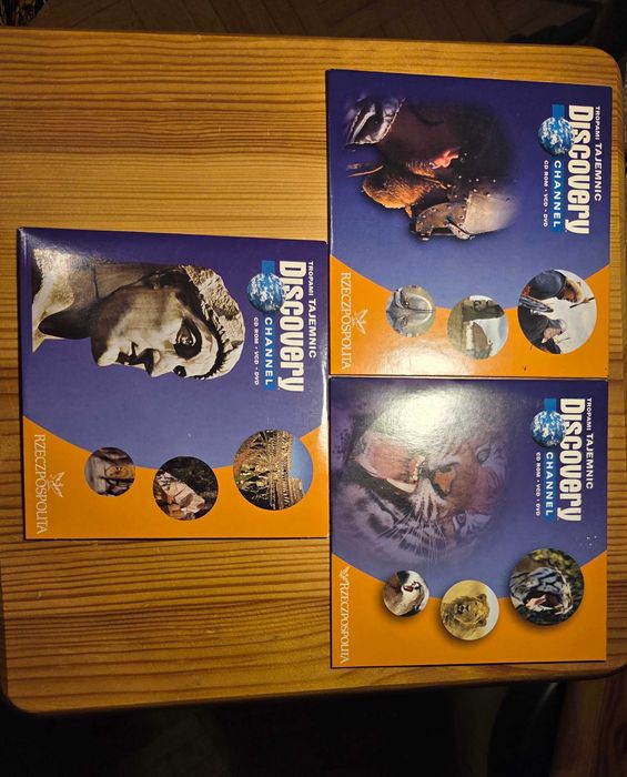 Zestaw 10 filmów Discovery na DVD