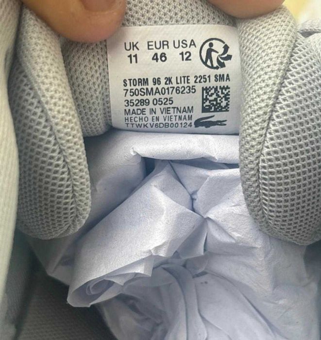 Sapatilhas Lacoste Storm 2k Lite 96