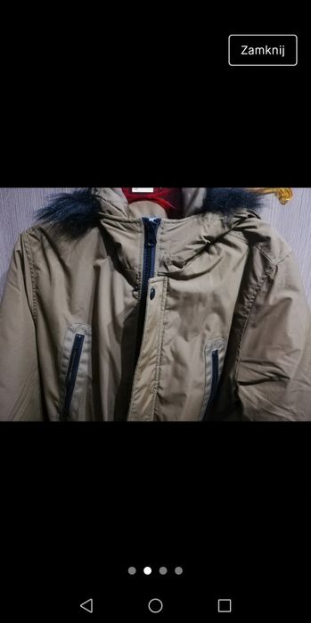 Nowa kurtka męska Asos zimowa