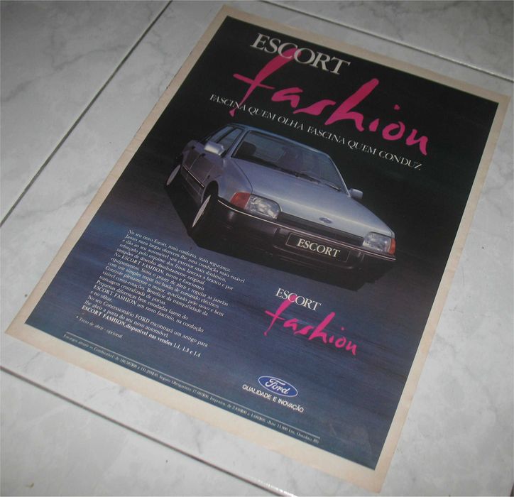 Poster - Ford Escort Fashion