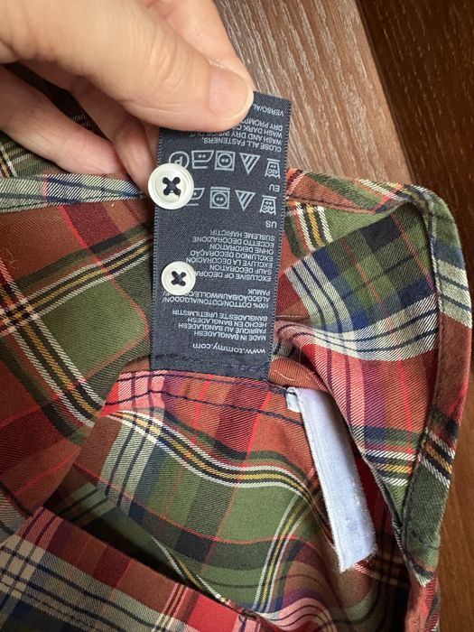 Tommy Hilfiger koszula w kratę M