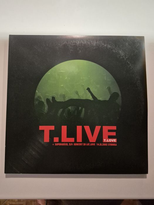 Płyta winylowa T.live T.love koncert 20 lat