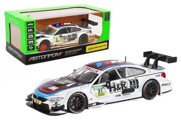 Машина металева BMW M4 DTM АВТОПРОМ" 68256B(Y) 1:24, муз.,світло,двері