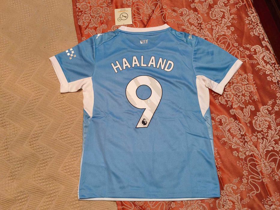 Camisola Criança Haaland Equipamento Manchester City | NOVO