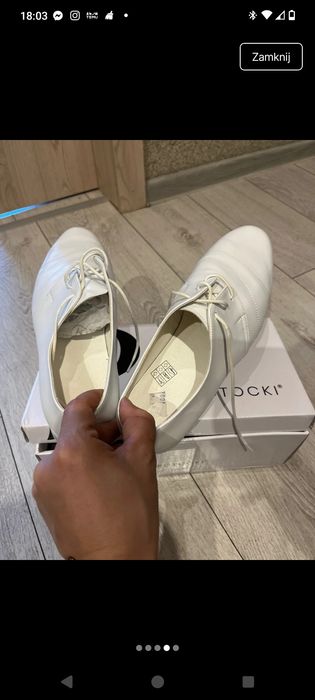 Buty komunijne r. 37