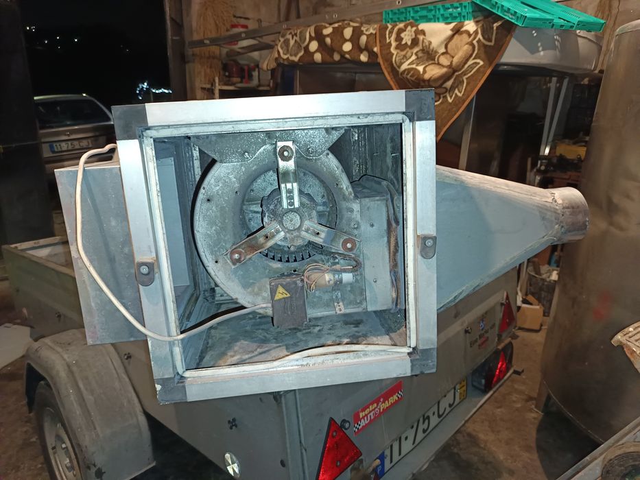 Extrator ventilador  industrial