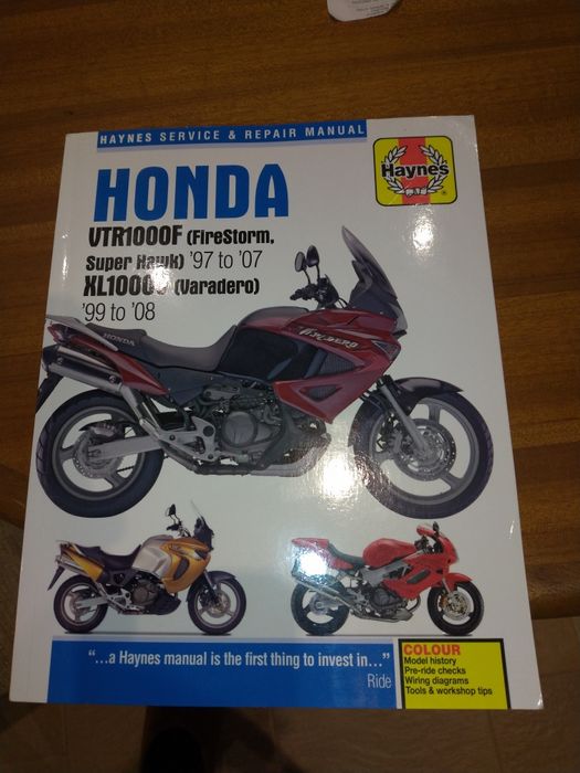Manual de serviço Honda vtr1000 e xl1000