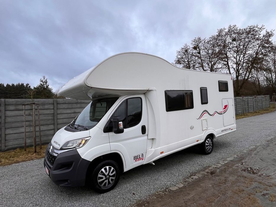 Citroën Jumper Bela Easy Martiniquf 2016r  Tylko 68TYS KM 6 Osobowy Klimatyzacja TV Prysznic Toaleta