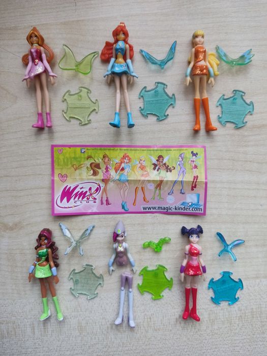 Киндер сюрприз Волшебницы  Серия Клуб Винкс 1 / WinX Club 1, 2006 г.