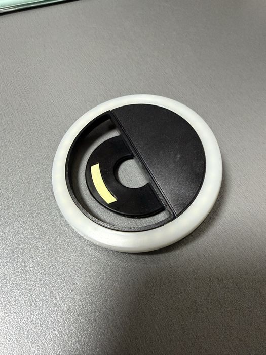 Світлодіодне селфи кільце Selfie Ring Light чорне