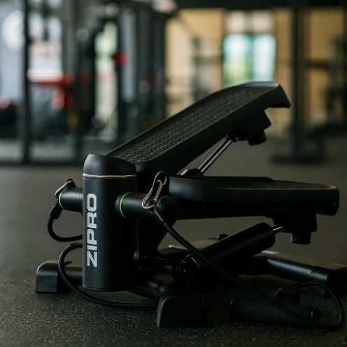 Степер Zipro Roam 2 в 1 з поворотним та прямим кабелями тренажер сходи