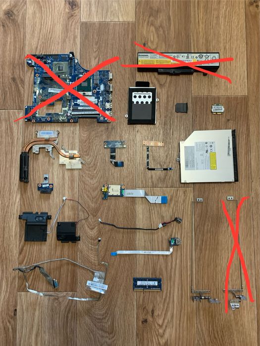 Lenovo G580 модель 20150 по запчастинам, сумісний з Lenovo G585