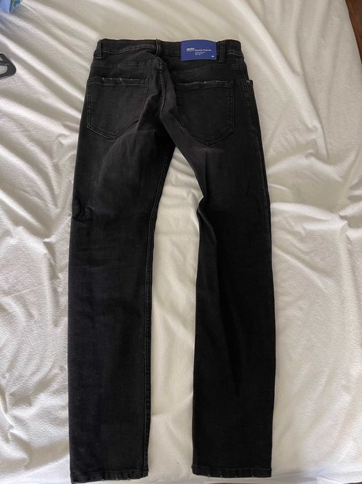Calças Denim Pretas
