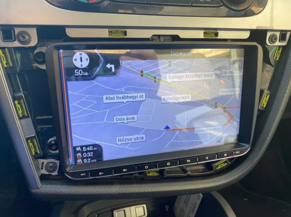 Rádio SEAT LEON Android 14 com GPS (Novo)