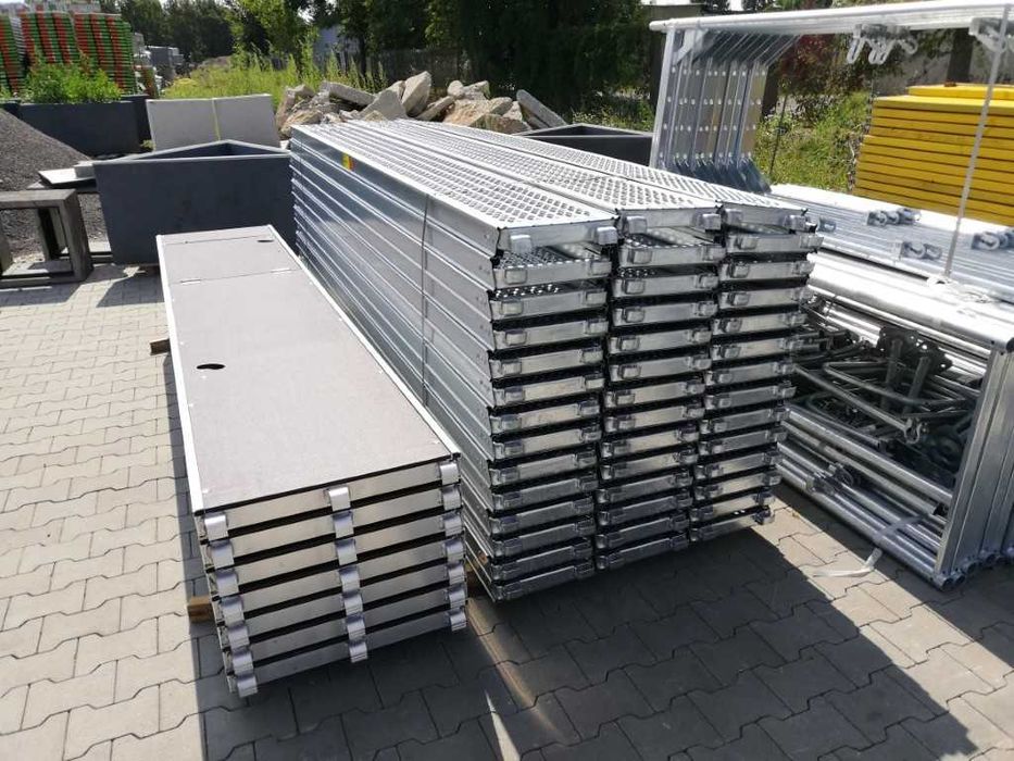 Rusztowanie klinowe fasadowe SL73 100m2 baumann altrad