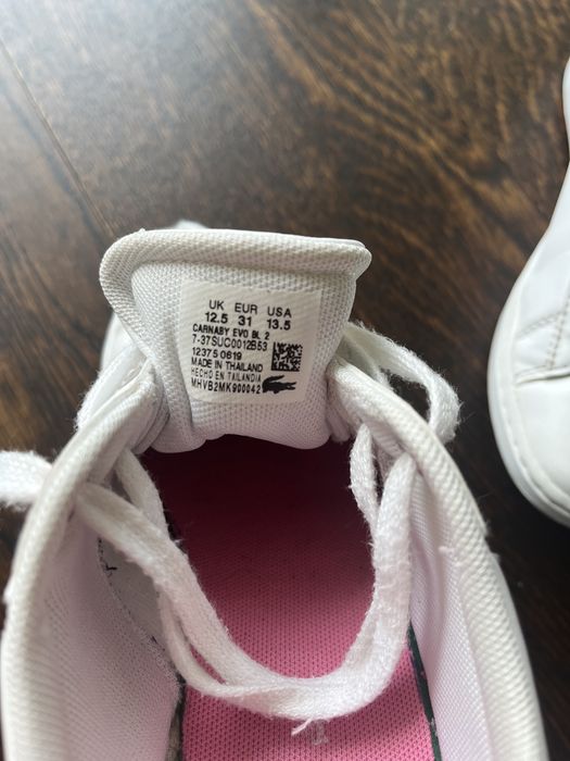 Sapatilhas Lacoste menina tamanho 31