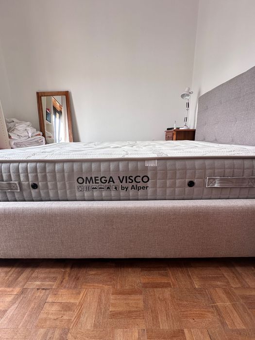 Cama de casal c/ colchão
