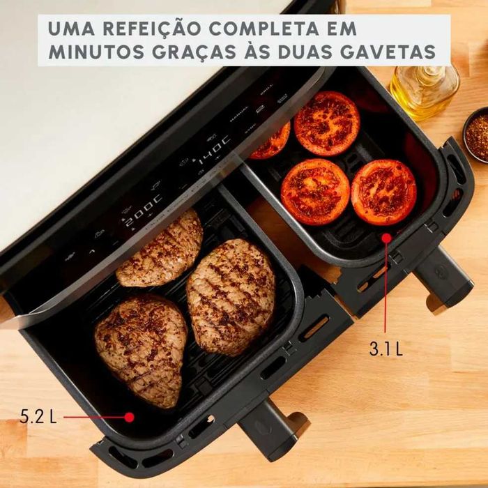 Air fryer Moulinex - Dual Easy Fry & Grill