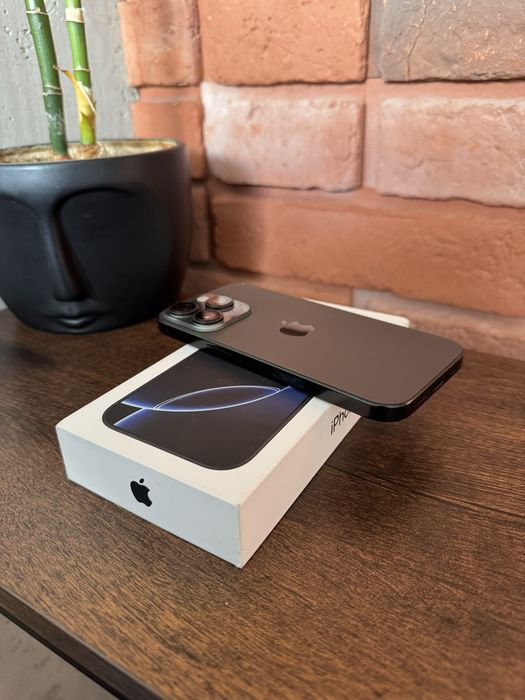 iPhone 16 Pro 128GB 100% Bateria | Black Titanium | Okazja !