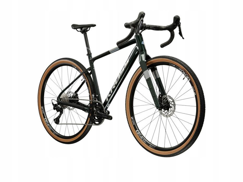 GRAVEL KROSS ESKER 6.0 Ultra 2026 Rama S 18" Shimano GRX 2x12 PERŁOWY