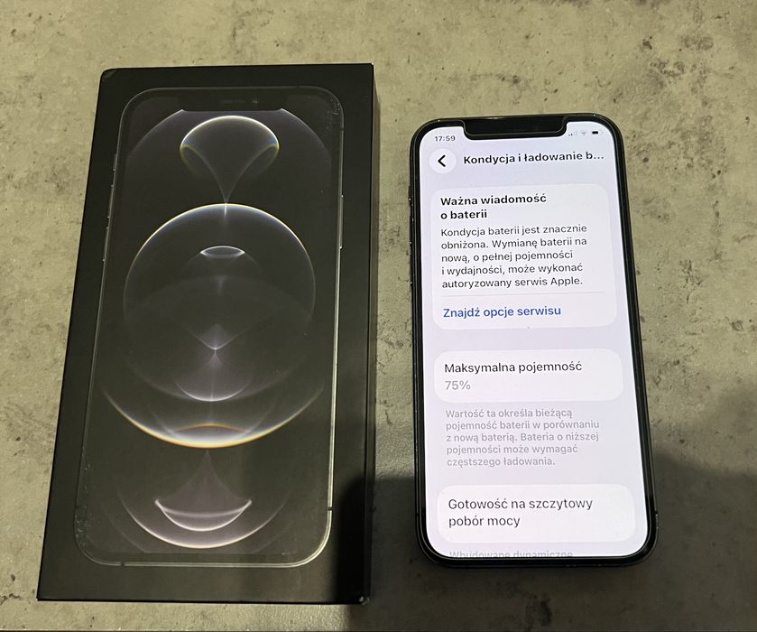 Apple iPhone 12 Pro 128GB グレー Apple iPhone 12 Pro 128GB Grafitowy | iPhone 12 Pro