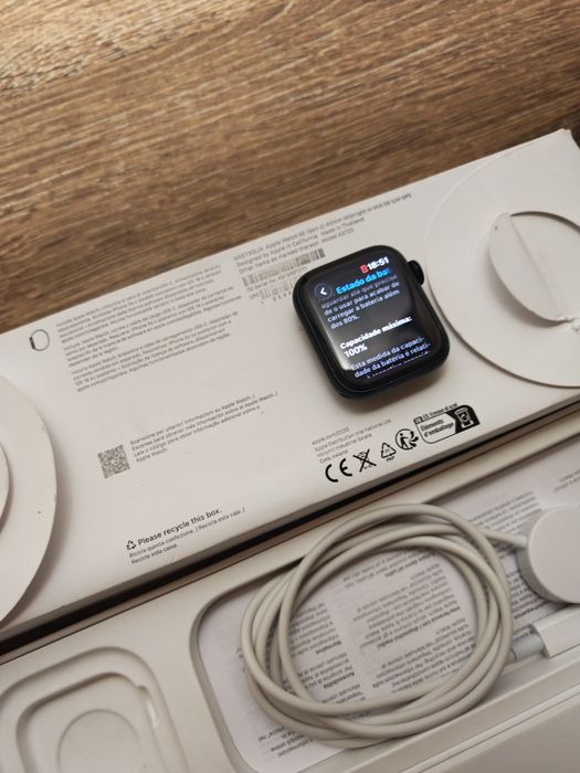Apple Watch Se 2⁰ 40MM Preto  Bom estado Aceito Retomas