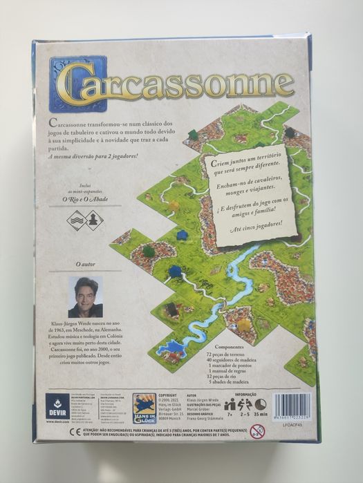 Jogo Carcassonne