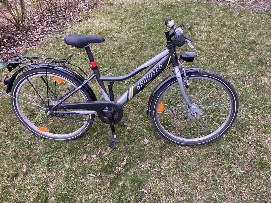 Rower 24” dynamo w paście, 3 biegi