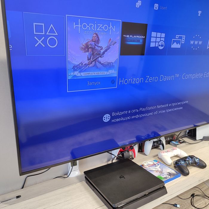 Ps 4 slim 1 ТБ 2 геймпади Sony playstation приставка