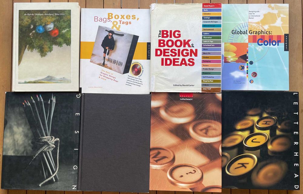 Livros e anuários de Design Gráfico