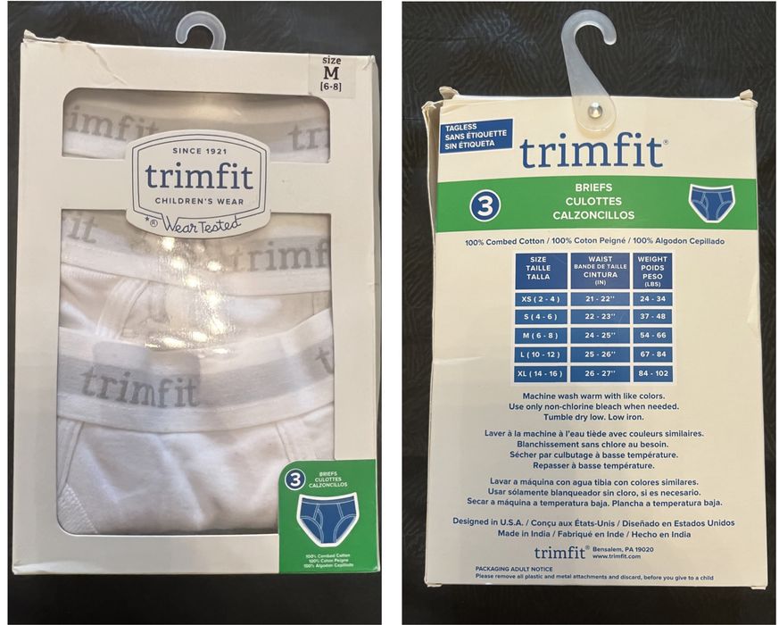 Трусы трусики майка trimfit ME 6-8 лет р.122-128