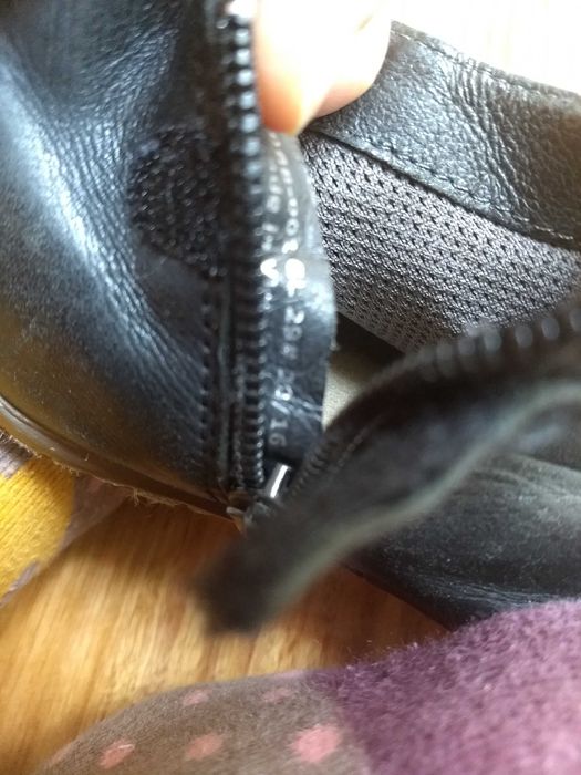 Sapato bota Camper Peu para Menina em azul marinho