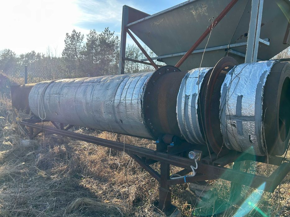 Suszarnia bębnowa zasilana pelletem