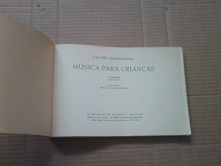 Música para Crianças - Vol. 1 - Pentatônico