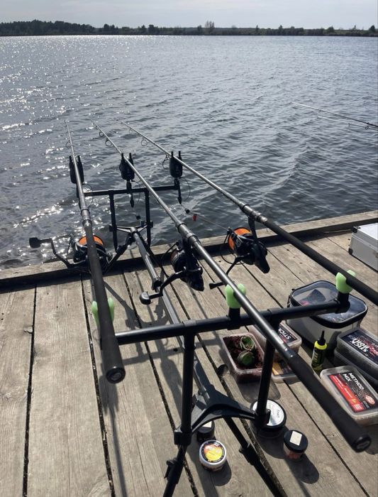 Род-под карп-про на 3 вудлища