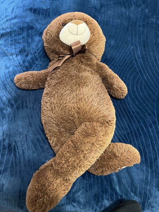 Urso de Peluche (castanho e bege )