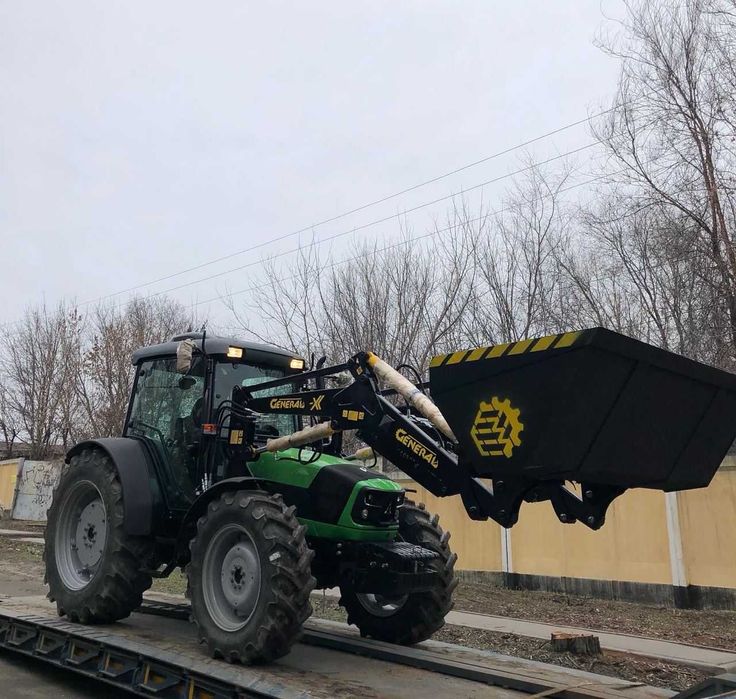 Швидкознімний фронтальний навантажувач КУН GENERAL X