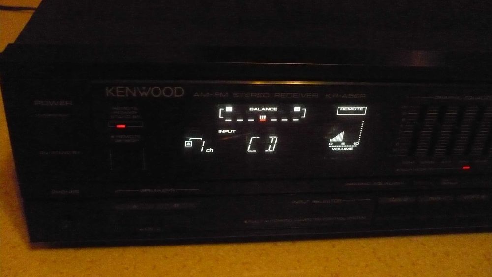Amplificador - Recetor - Rádio Kenwood KR-A56R