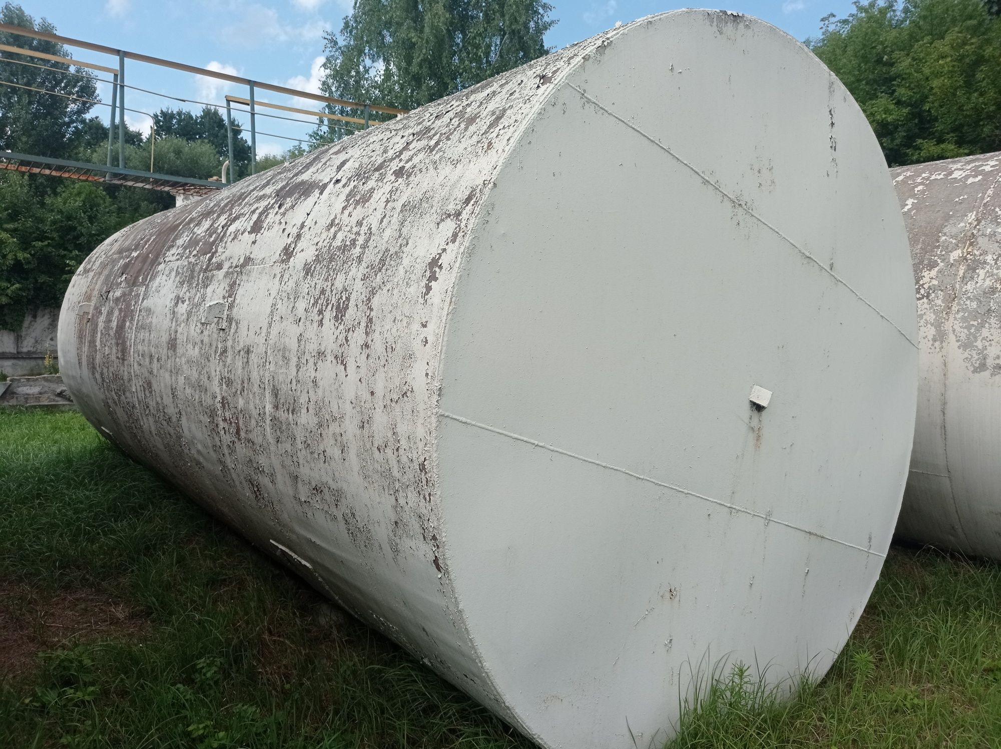 Бочка металлическая ёмкость 50-55-60 м,кубов бак резервуар цистерна: 1 ...