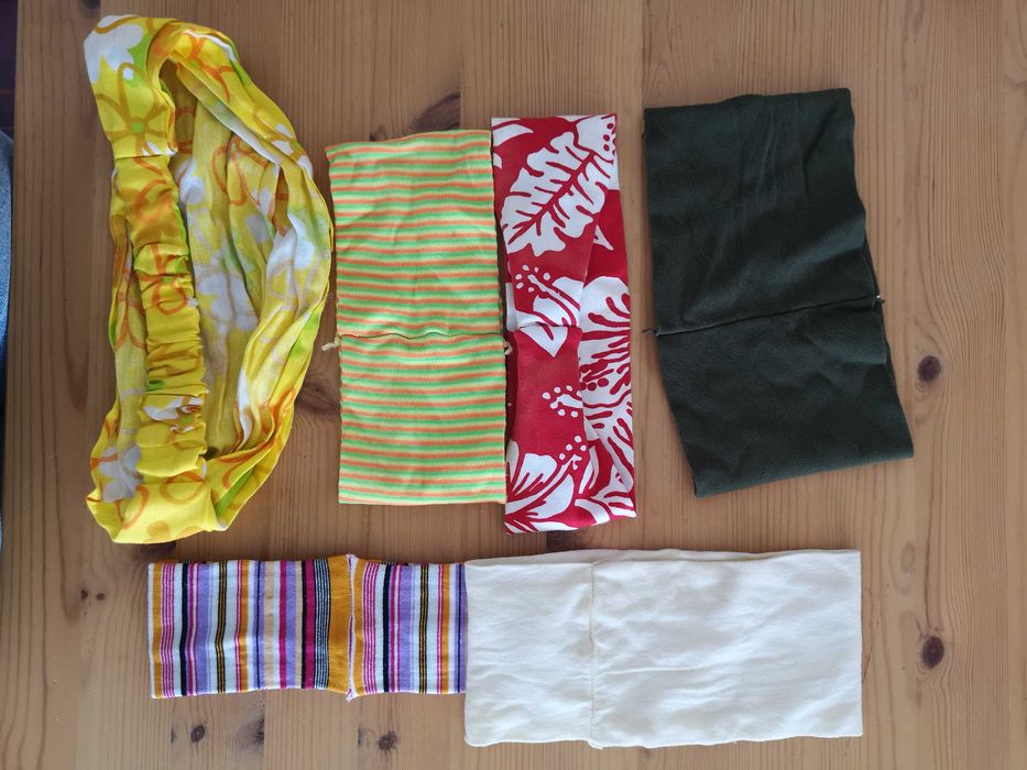 Conjunto 6 fitas para o cabelo