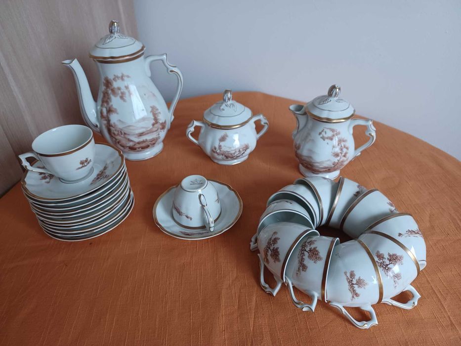 conjunto de café antigo