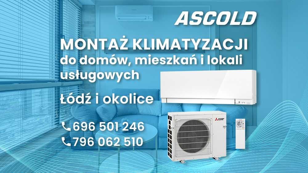 Montaż Klimatyzacji do Domów Mieszkań i Lokali Usługowych Łódź Łódzkie