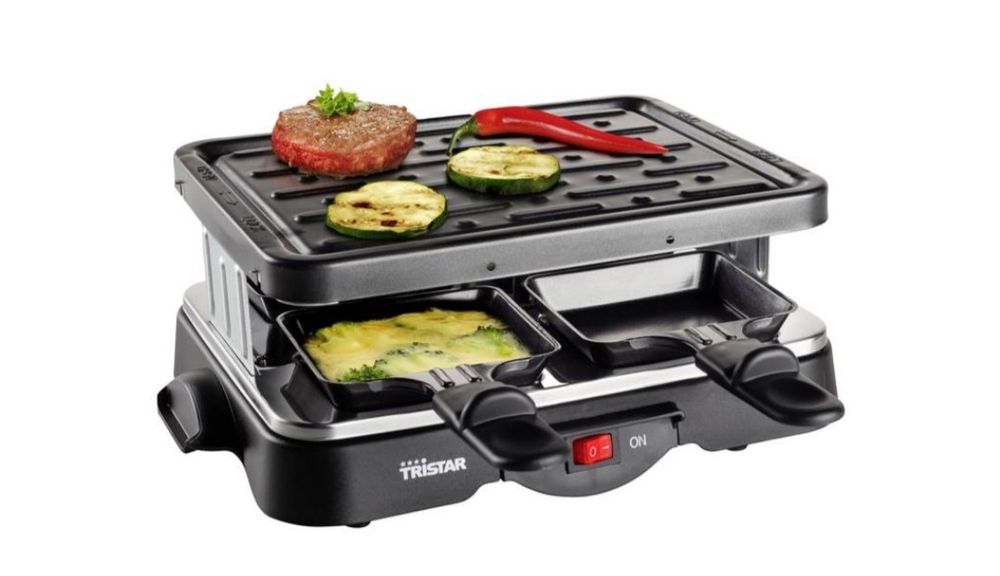 Grill/płyta grillowa TRISTAR RA-2949 4 patelnie, 500W 22x17,5cm