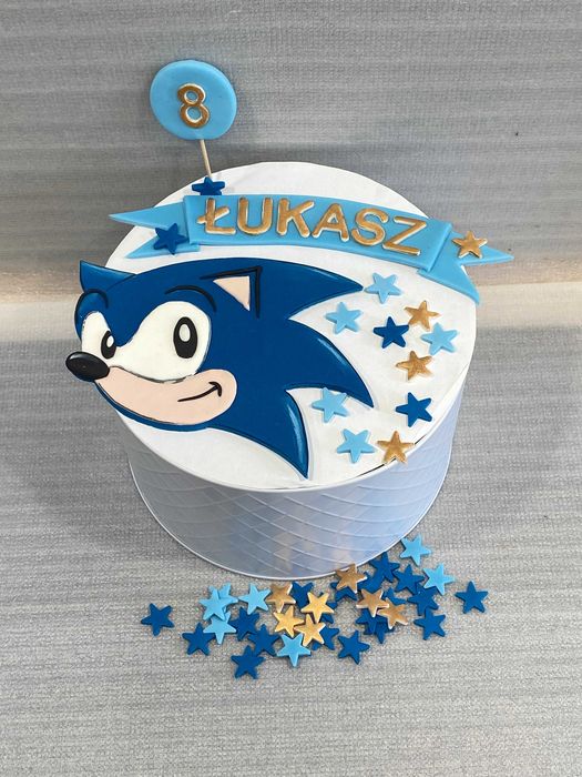 Sonic z masy cukrowej